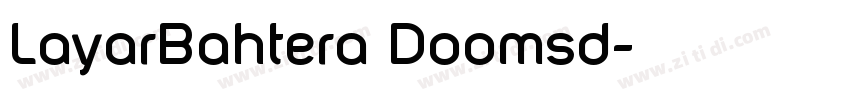 LayarBahtera Doomsd字体转换